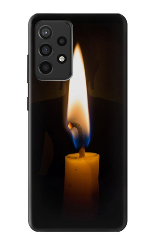 S3530 Buddha Candle Burning Case Cover Custodia per Samsung Galaxy A52, Galaxy A52 5G S3530 Buddha Candle Burning Case Cover Custodia per Samsung Galaxy A52, Galaxy A52 5G