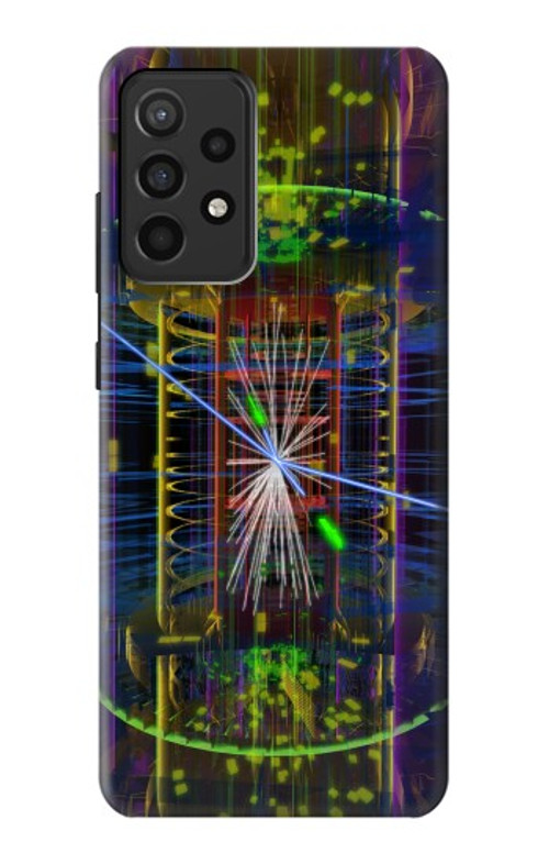 S3545 Quantum Particle Collision Case Cover Custodia per Samsung Galaxy A52, Galaxy A52 5G
