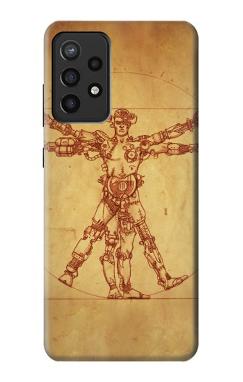 S1682 Steampunk Frankenstein Case Cover Custodia per Samsung Galaxy A72, Galaxy A72 5G