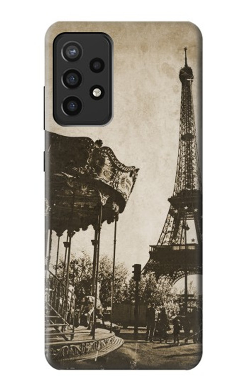 S2174 Eiffel Tower Vintage Paris Case Cover Custodia per Samsung Galaxy A72, Galaxy A72 5G