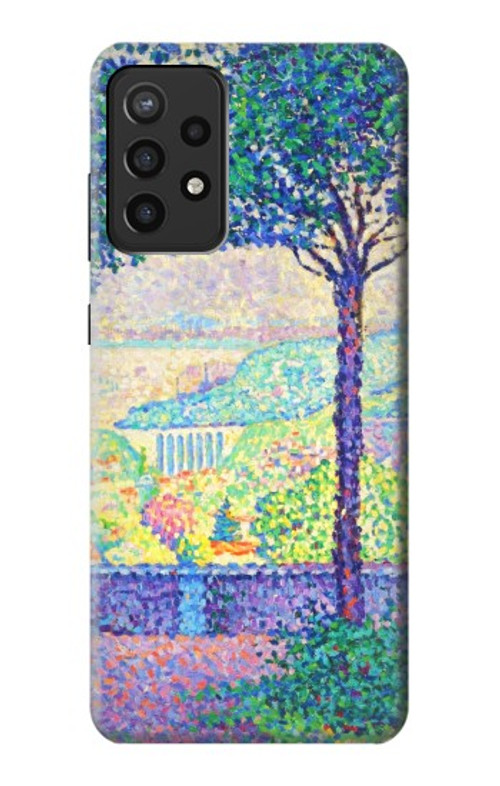 S3349 Paul Signac Terrace of Meudon Case Cover Custodia per Samsung Galaxy A72, Galaxy A72 5G