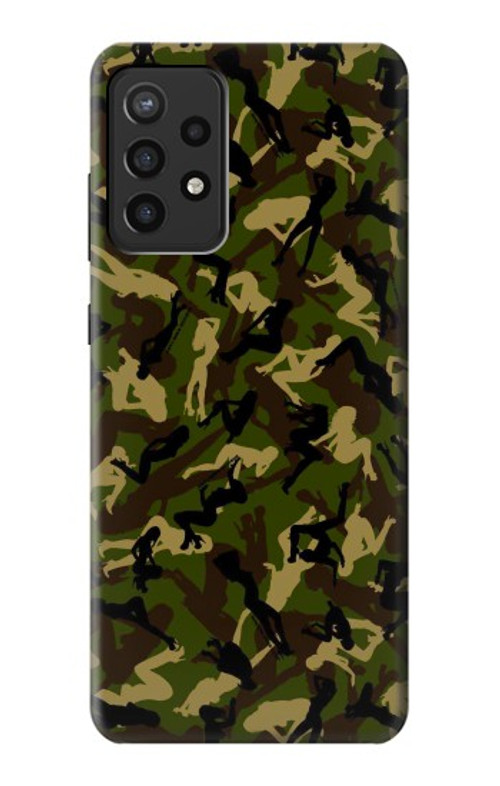 S3356 Sexy Girls Camo Camouflage Case Cover Custodia per Samsung Galaxy A72, Galaxy A72 5G