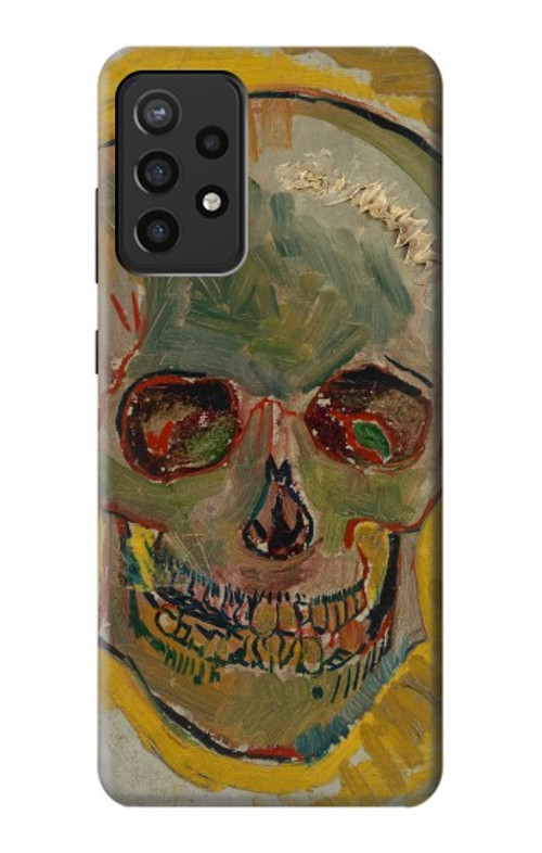 S3359 Vincent Van Gogh Skull Case Cover Custodia per Samsung Galaxy A72, Galaxy A72 5G