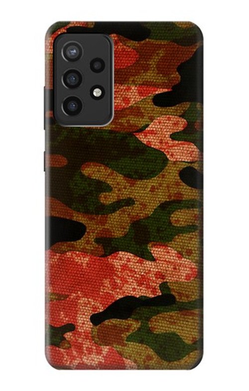 S3393 Camouflage Blood Splatter Case Cover Custodia per Samsung Galaxy A72, Galaxy A72 5G