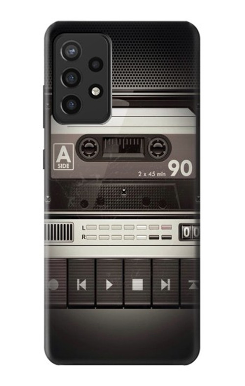 S3501 Vintage Cassette Player Case Cover Custodia per Samsung Galaxy A72, Galaxy A72 5G