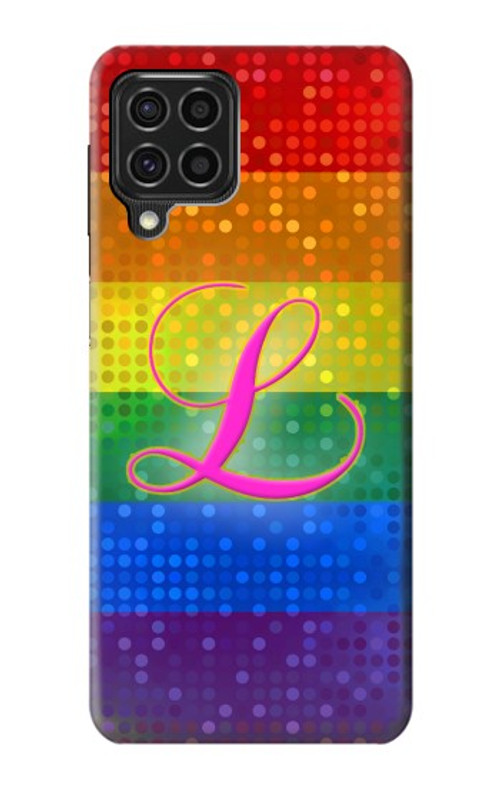 S2900 Rainbow LGBT Lesbian Pride Flag Case Cover Custodia per Samsung Galaxy F62