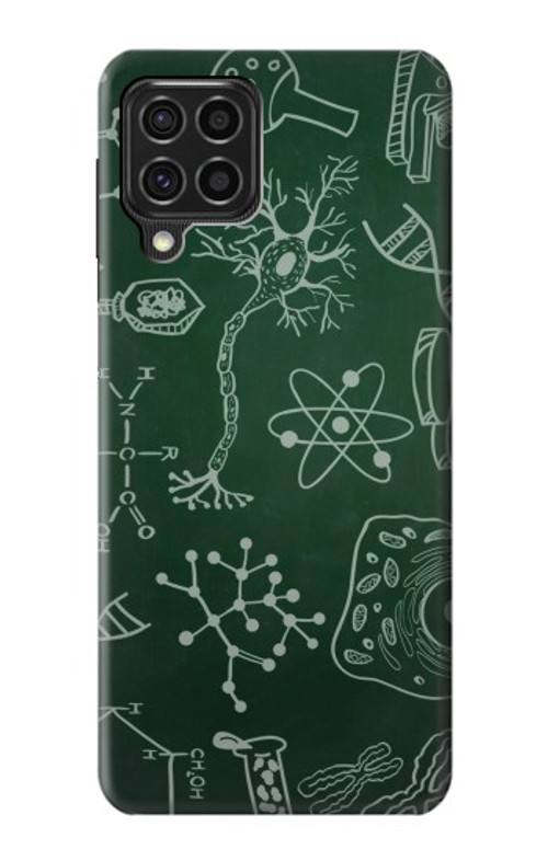 S3211 Science Green Board Case Cover Custodia per Samsung Galaxy F62