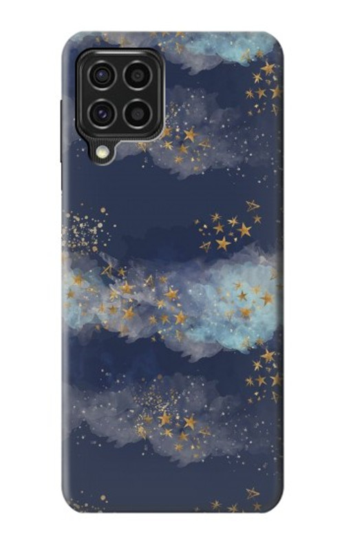 S3364 Gold Star Sky Case Cover Custodia per Samsung Galaxy F62