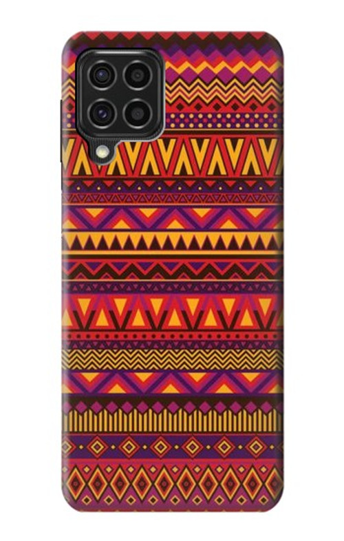 S3404 Aztecs Pattern Case Cover Custodia per Samsung Galaxy F62