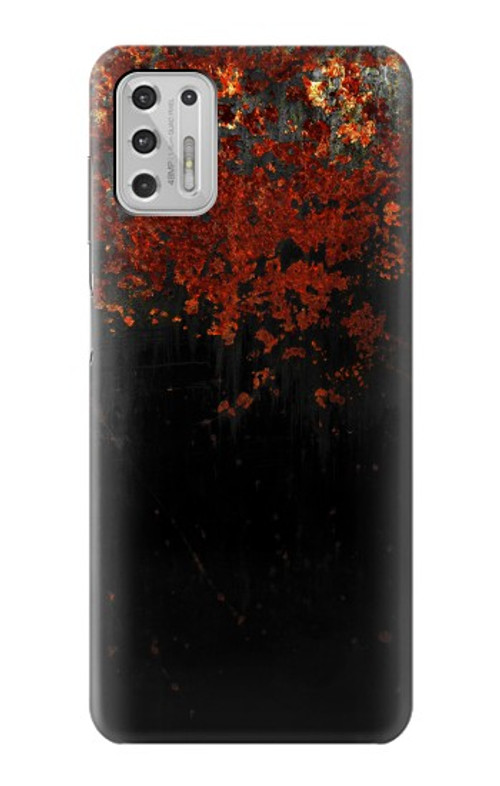 S3071 Rusted Metal Texture Graphic Case Cover Custodia per Motorola Moto G Stylus (2021)