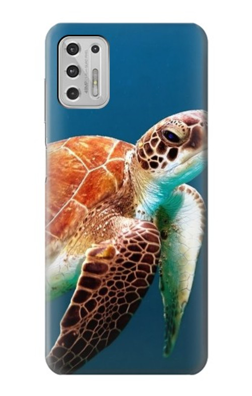 S3497 Green Sea Turtle Case Cover Custodia per Motorola Moto G Stylus (2021)