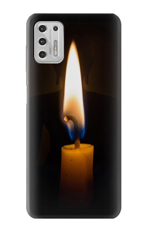 S3530 Buddha Candle Burning Case Cover Custodia per Motorola Moto G Stylus (2021)