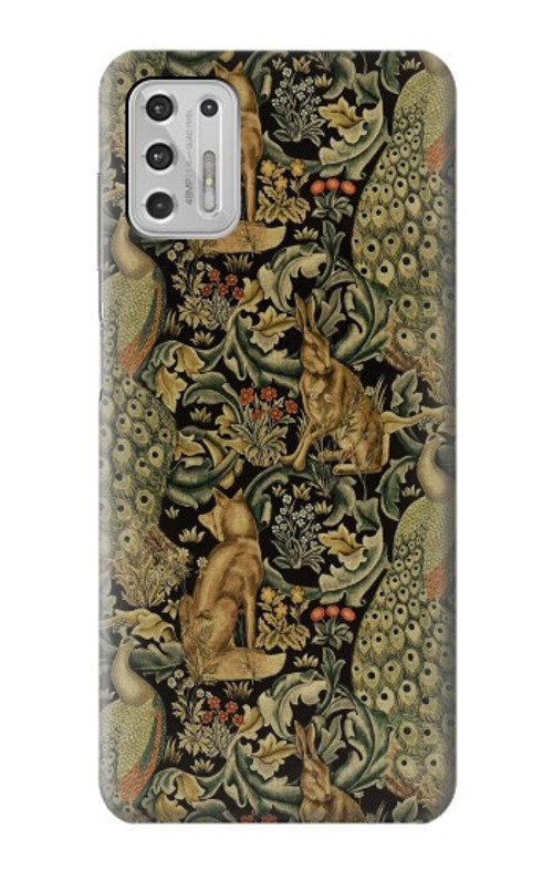 S3661 William Morris Forest Velvet Case Cover Custodia per Motorola Moto G Stylus (2021)