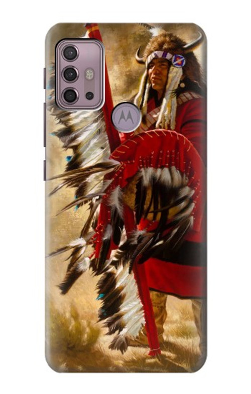 S0817 Red Indian Case Cover Custodia per Motorola Moto G30, G20, G10