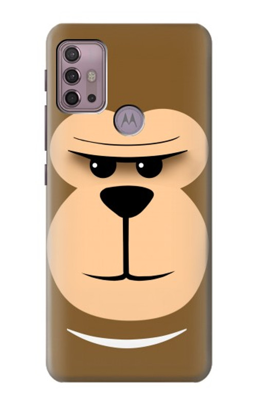 S2721 Cute Grumpy Monkey Cartoon Case Cover Custodia per Motorola Moto G30, G20, G10 S2721 Cute Grumpy Monkey Cartoon Case Cover Custodia per Motorola Moto G30, G20, G10