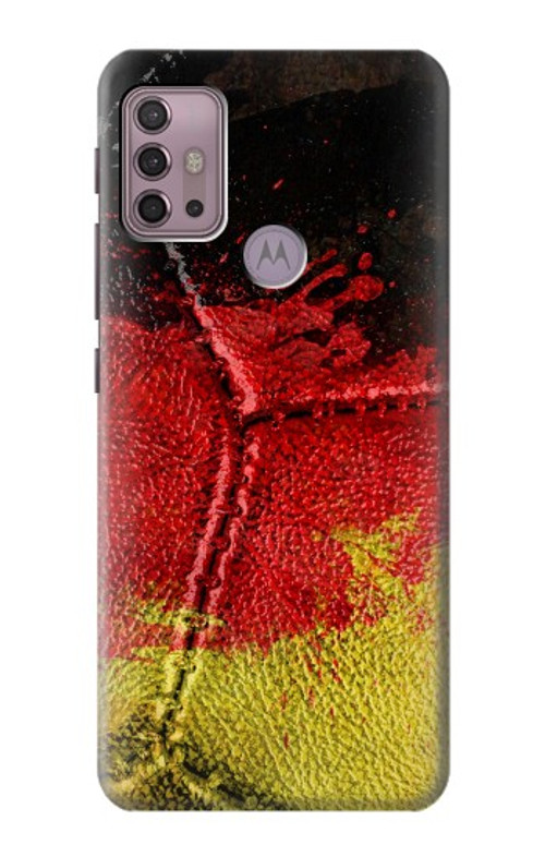 S3303 Germany Flag Vintage Football Graphic Case Cover Custodia per Motorola Moto G30, G20, G10