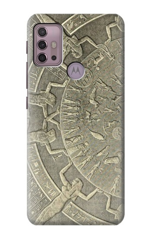 S3396 Dendera Zodiac Ancient Egypt Case Cover Custodia per Motorola Moto G30, G20, G10