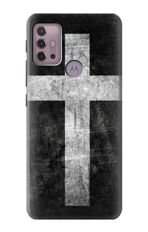 S3491 Christian Cross Case Cover Custodia per Motorola Moto G30, G20, G10