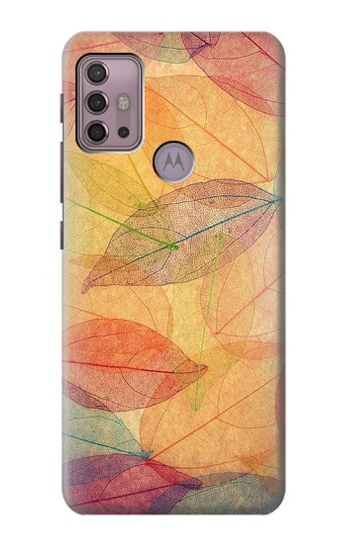 S3686 Fall Season Leaf Autumn Case Cover Custodia per Motorola Moto G30, G20, G10