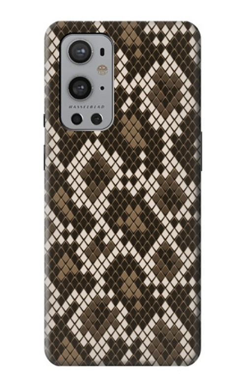 S3389 Seamless Snake Skin Pattern Graphic Case Cover Custodia per OnePlus 9 Pro