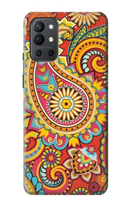 S3402 Floral Paisley Pattern Seamless Case Cover Custodia per OnePlus 9R