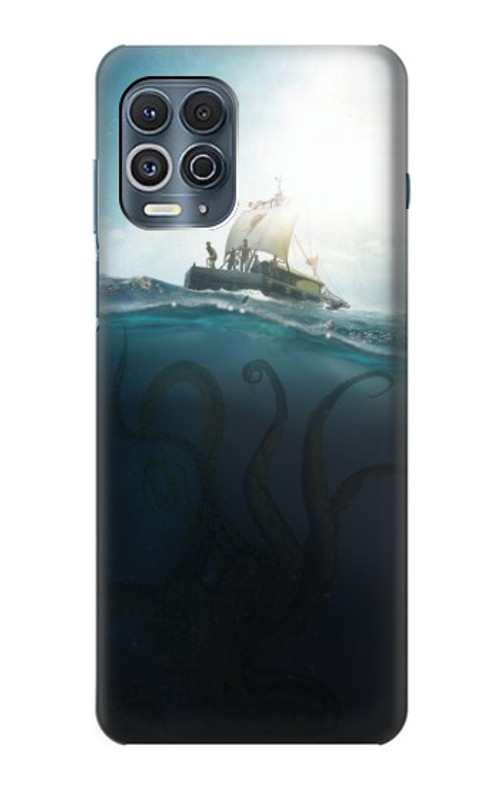 S3540 Giant Octopus Case Cover Custodia per Motorola Edge S