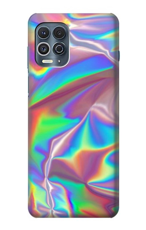 S3597 Holographic Photo Printed Case Cover Custodia per Motorola Edge S