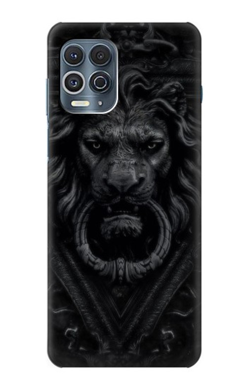 S3619 Dark Gothic Lion Case Cover Custodia per Motorola Edge S