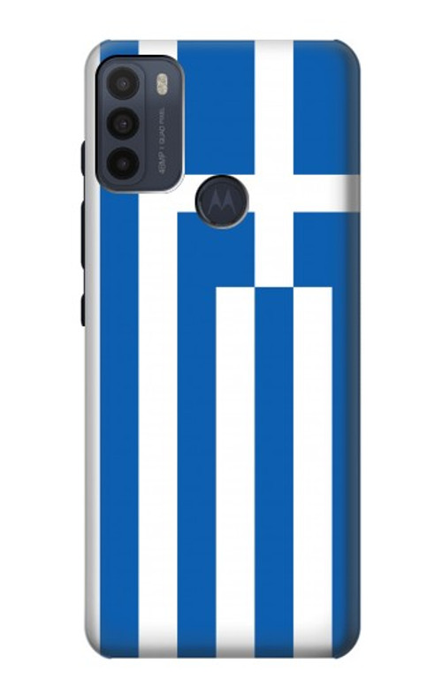 S3102 Flag of Greece Case Cover Custodia per Motorola Moto G50