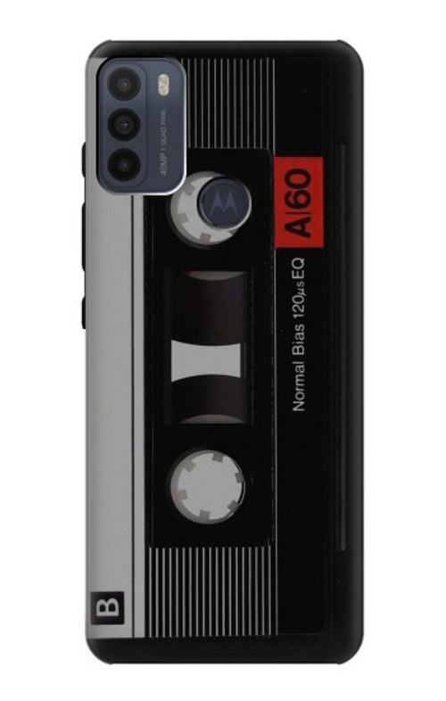 S3516 Vintage Cassette Tape Case Cover Custodia per Motorola Moto G50