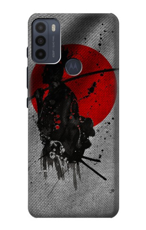 S3517 Japan Flag Samurai Case Cover Custodia per Motorola Moto G50