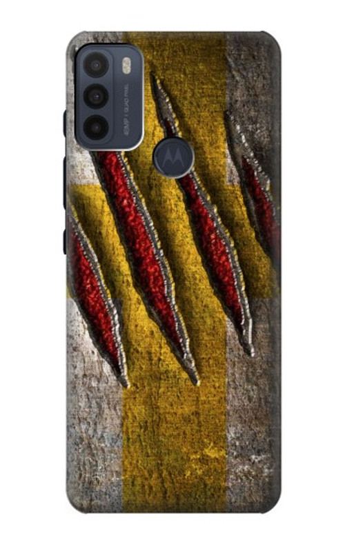 S3603 Wolverine Claw Slash Case Cover Custodia per Motorola Moto G50