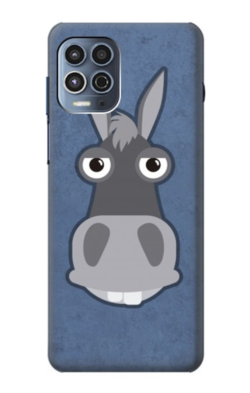 S3271 Donkey Cartoon Case Cover Custodia per Motorola Moto G100