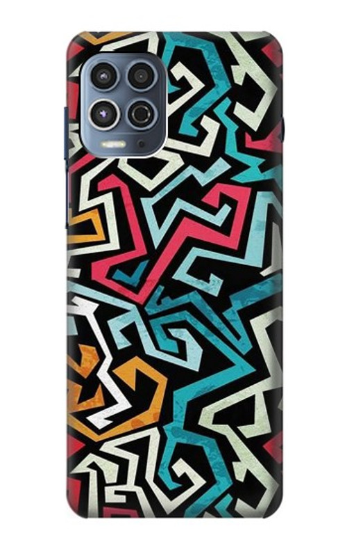 S3712 Pop Art Pattern Case Cover Custodia per Motorola Moto G100
