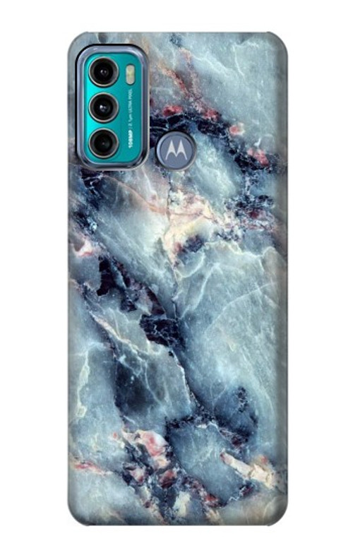 S2689 Blue Marble Texture Graphic Printed Case Cover Custodia per Motorola Moto G60, G40 Fusion