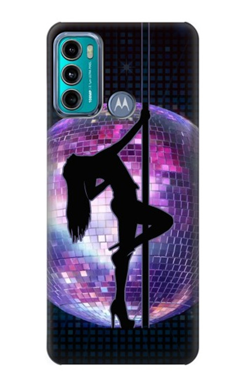 S3284 Sexy Girl Disco Pole Dance Case Cover Custodia per Motorola Moto G60, G40 Fusion