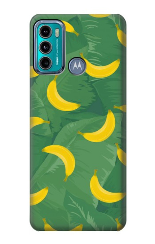 S3286 Banana Fruit Pattern Case Cover Custodia per Motorola Moto G60, G40 Fusion