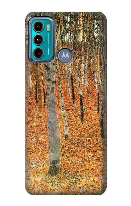 S3380 Gustav Klimt Birch Forest Case Cover Custodia per Motorola Moto G60, G40 Fusion