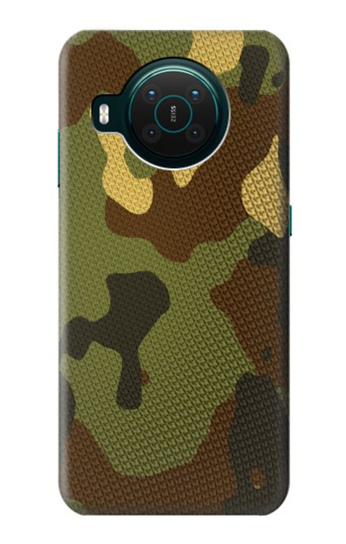 S1602 Camo Camouflage Graphic Printed Case Cover Custodia per Nokia X10