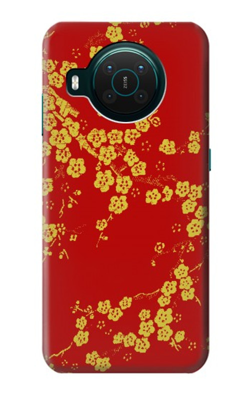 S2050 Cherry Blossoms Chinese Graphic Printed Case Cover Custodia per Nokia X10