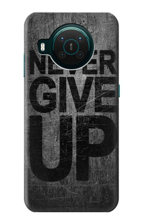 S3367 Never Give Up Case Cover Custodia per Nokia X10