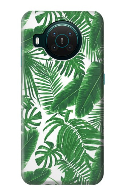 S3457 Paper Palm Monstera Case Cover Custodia per Nokia X10