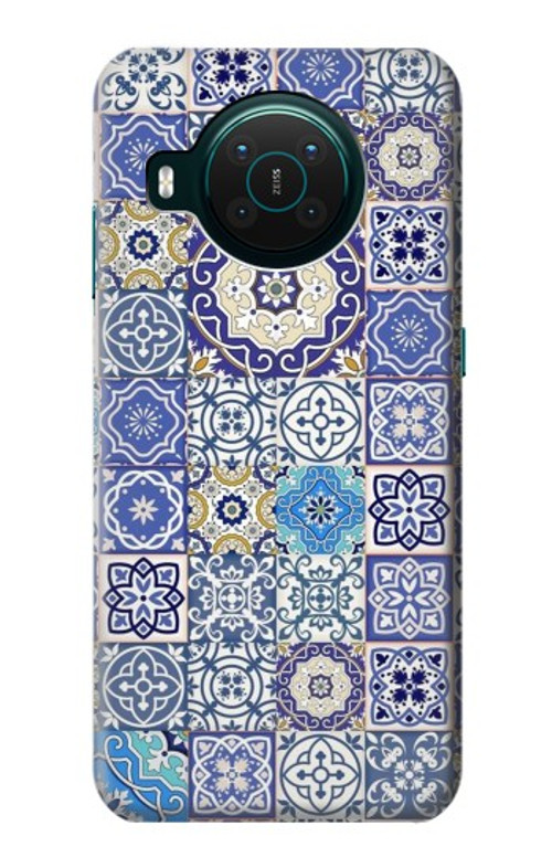 S3537 Moroccan Mosaic Pattern Case Cover Custodia per Nokia X10