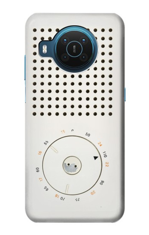 S1857 Retro Transistor Radio Case Cover Custodia per Nokia X20