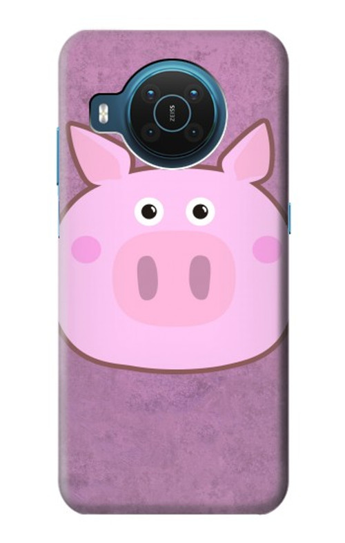 S3269 Pig Cartoon Case Cover Custodia per Nokia X20