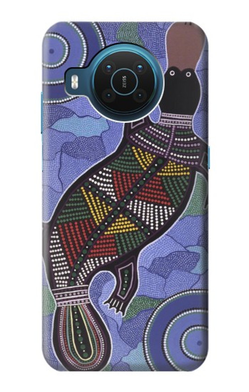 S3387 Platypus Australian Aboriginal Art Case Cover Custodia per Nokia X20 S3387 Platypus Australian Aboriginal Art Case Cover Custodia per Nokia X20