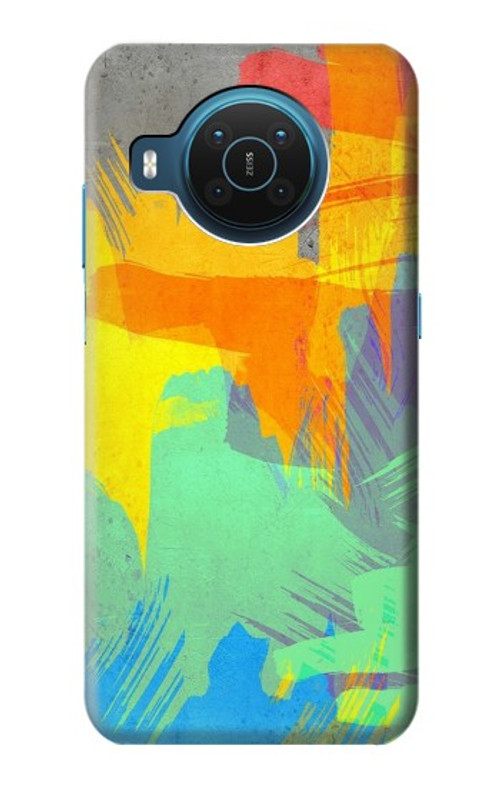 S3423 Brush Stroke Case Cover Custodia per Nokia X20