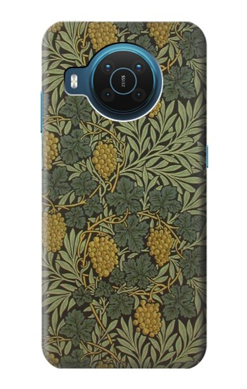 S3662 William Morris Vine Pattern Case Cover Custodia per Nokia X20