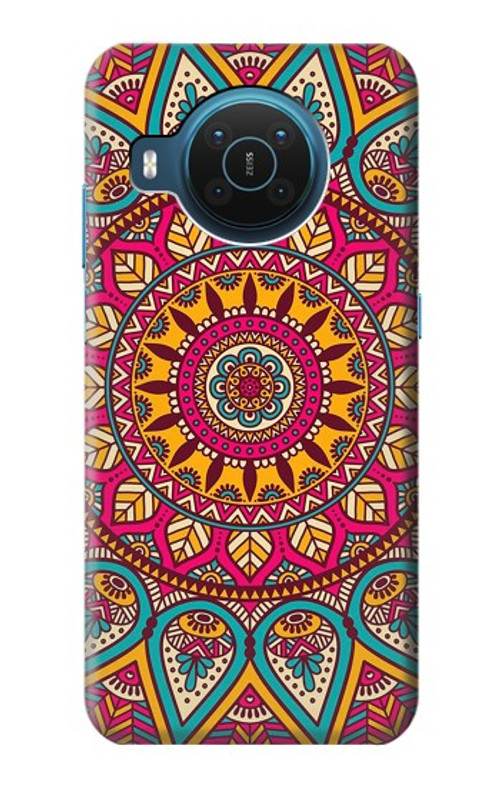 S3694 Hippie Art Pattern Case Cover Custodia per Nokia X20