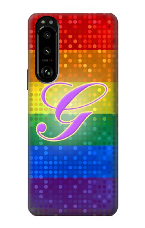 S2899 Rainbow LGBT Gay Pride Flag Case Cover Custodia per Sony Xperia 5 III